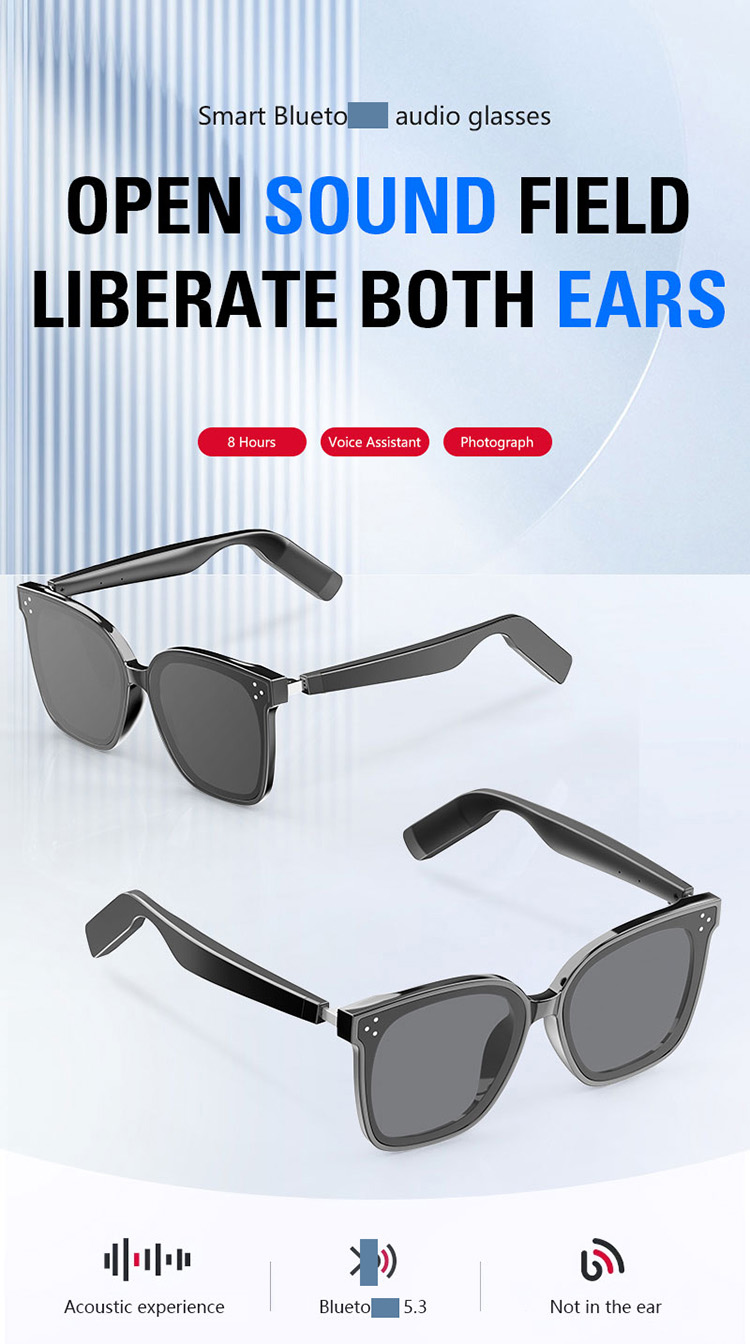 smart eyeglasses, YJ008 smart glass, electronic glass, YJ008 glasses,  luxury glasses, music glasses, YJ006 glasses earphones, ows sunglasses headset, smart wear YJ008